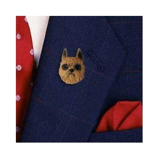 Brussels Griffon Red Pin 