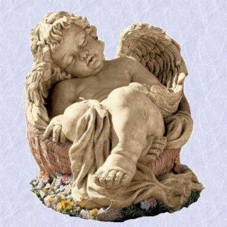 Norma the sleeping baby angel statue cherub sculpture (Large size)  