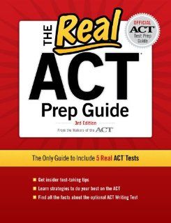 The Real ACT, 3rd Edition (Real ACT Prep Guide) Inc. ACT 9780768934328 Books