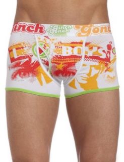 Ginch Gonch Men's I Love Boys   Sports Brief, Orange/Darkpink/Green, Small at  Mens Clothing store