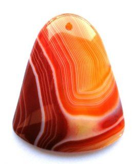 ULTRA AAA CLASS BEAUTIFUL LARGE ONYX AGATE GIFT NECKLACE BEAD PENDANT[with FREE Necklace]   from Hibiscus Express  