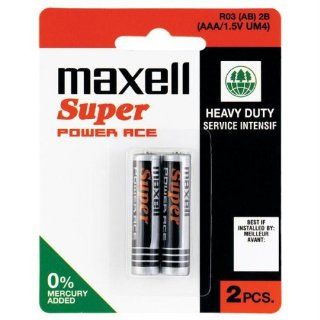 MAXELL 711918 Heavy Duty Batteries (AAA 2pk) Electronics
