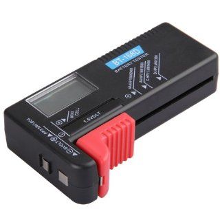 Digital LCD Universal 9V AA AAA Cell Button Battery Tester Checker   Multi Testers  