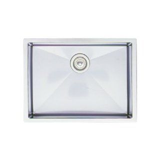 Blanco 515822 16 Inch Precision R10 Single Bowl Undermount Sink, Stainless Steel    