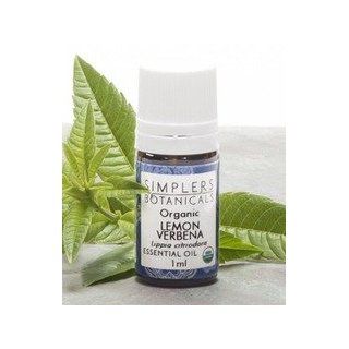 Simplers Botanicals   Essential Oil Organic Lemon Verbena   1 ml. Health & Personal Care