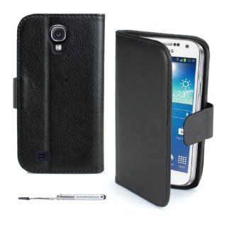 USA Gear Samsung Galaxy S4 Flip Cover Premium PU Leather Phone Folio Case w/ Optional Kickstand Mode for the Samsung Galaxy S IV GT I9500 (Comes w/ Stylus) Electronics