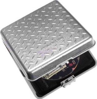 ATLANTIC 1077 119 Tailgate 24 CD Steel Case in Silver Electronics