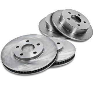 Callahan [ SUV Series ] FRONT Premium Grade OE Brake Disc [2] Rotors + [4] Low Dust Ceramic Brake Pads Kit CK010723 Automotive