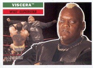 2005 Topps Heritage WWE Wrestling #32 Viscera Trading Card Sports Collectibles