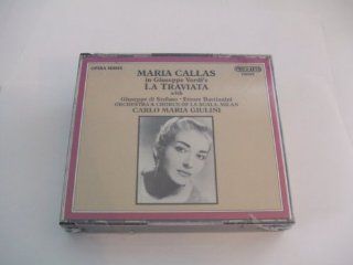 La Traviata   Callas de Stefano Bastianini (2 CD Box Set) (Priceless) Music