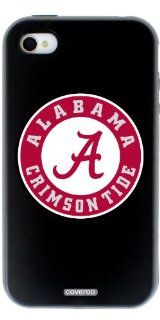 Coveroo University of Alabama Crimson Tide design on a Black Black iPhone 4/4S Guardian Case Cell Phones & Accessories