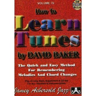Jamey Aebersold How To Learn Tunes Play Along Book and CD Music