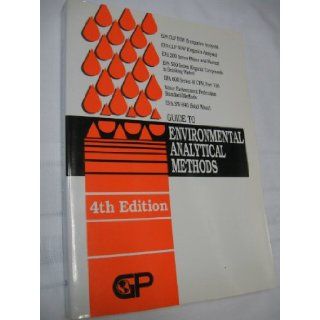 Guide to Environmental Analytical Methods Plus CD Rom Various 9781890911065 Books