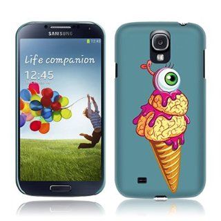 TaylorHe Eyeball IceCream Samsung Galaxy S4 i9500 Hard Case Printed Samsung Galaxy S4 i9500 Cases UK MADE All Around Printed on Sides 3D Sublimation Highest Quality Cell Phones & Accessories