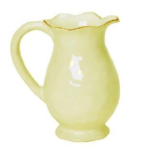 Skyros Designs Cantaria Pitcher 8" Almost Yellow Kitchen & Dining
