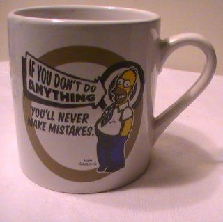 Homer Simpson 'If You Don't Do Anything' Mug  