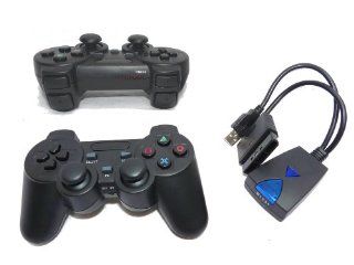 Playstation 3 Dual Shock Wireless USB Game Controller (Also compatible with Playstation 2 and PC) Video Games