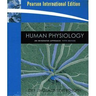 Human Physiology Dee Unglaub Silverthorn 9780321541307 Books