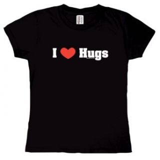 I Love Hugs Ladies T Shirt Clothing