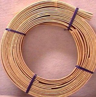Commonwealth Basket Flat Oval Reed, 5/8 Inch 1 Pound Coil, Approximately 60 Feet   Arts And Crafts Supplies