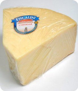 Fiscalini Farmstead Cheddar Cheese (Whole Wheel) Approximately 10 Lbs  Packaged Cheddar Cheeses  Grocery & Gourmet Food