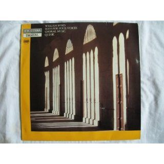 ETC 1037 QUINK VOCAL ENSEMBLE William Byrd Mass Four Voices / Choral Music LP Quink Vocal Ensemble Music