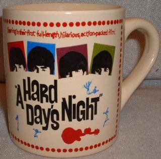 Beatles A HARD DAYS NIGHT 14 oz Ceramic Coffee MUG  
