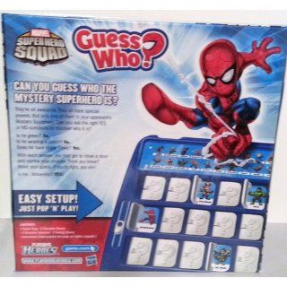Spiderman Guess Who Board Game, Marvel Superhero's Toys & Games