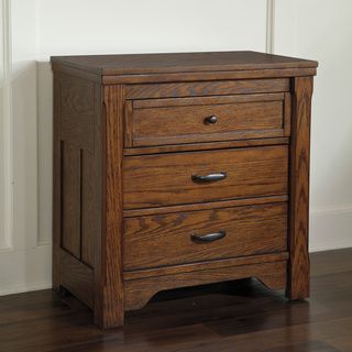 Signature Design By Ashley Signature Design By Ashley Chimerin Three Drawer Night Stand Oak Size 3 drawer