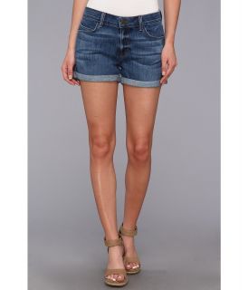 Siwy Denim Dylan Mid Rise Rolled Short in Believer Womens Shorts (Blue)