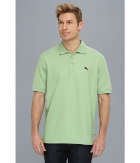 Tommy Bahama The Emfielder Polo Shirt Mens Short Sleeve Pullover (Green)
