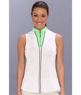 DKNY Golf Sylvia Sleeveless Top Womens Sleeveless (Green)