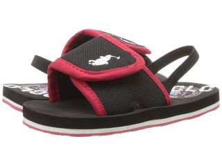 Polo Ralph Lauren Kids Ferry Slide Boys Shoes (Black)