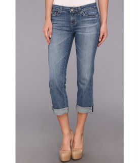 Big Star Rikki Low Rise Relaxed Crop Jean in 16 Year Palms Womens Jeans (Blue)