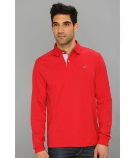 Vineyard Vines Yacht Club Polo Mens Long Sleeve Pullover (Red)
