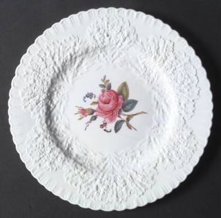 Spode Bridal Rose (No Gold Trim) Dinner Plate, Fine China Dinnerware   Savoy Sha