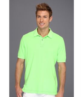 Tommy Bahama Island Modern Fit Lounger Pique Polo Mens Short Sleeve Knit (Green)