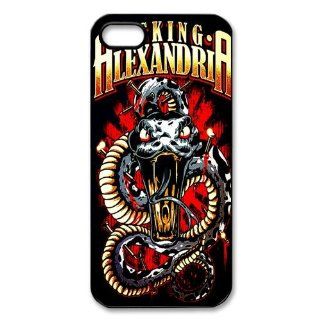 DIY Dream 6 Music Band Design Asking Alexandria Print Black Case With Hard Shell Cover for Apple iPhone 5/5S Cell Phones & Accessories