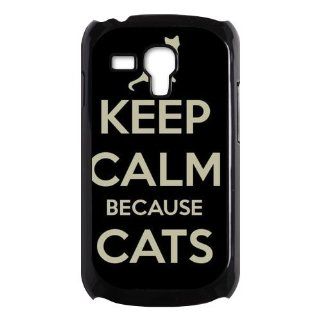 Funny Because Cats Samsung Galaxy S3 mini i8190 Case Cell Phones & Accessories