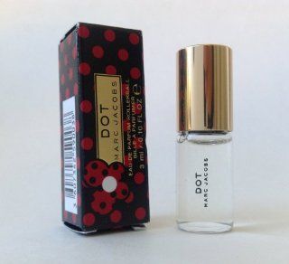 Marc Jacobs DOT 3ml Eau De Parfum for Women Rollerball.(note* Approximately 1 2 inches in height)  Beauty