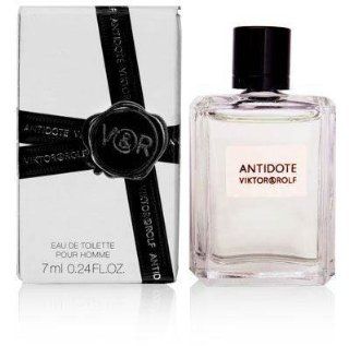 ANTIDOTE by Viktor & Rolf for MEN EDT .24 OZ MINI (note* minis approximately 1 2 inches in height)  Beauty