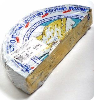 Cambazola Blue Cheese (Whole Wheel) Approximately 5 Lbs  Artisan Blue Cheeses  Grocery & Gourmet Food
