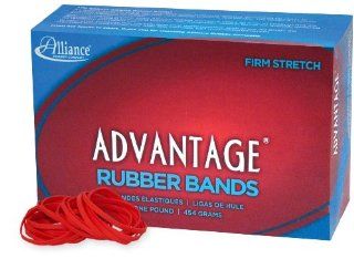 Alliance Advantage Red Rubber Band Size #30 (2 x 1/8 Inches)   1 Pound Box (Approximately 1150 Bands per Pound) (96305) 