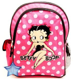 Betty Boop Christmas Combo   Betty Boop Large Backpack and Betty Boop Wallet Set, Backpack Size Approximately 16" Toys & Games