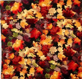Premium Microwave Potato Bag   Autumn Maple Leaves   Approximately 10" x 10"   100% Pure Cotton Material, Lined and Insulated   Handmade in the USA   Also Great for Corn on the Cob, Sweet Potatoes, Carrots, Broccoli, Asparagus or Warm Tortillas, 