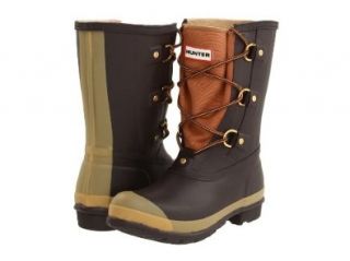 Hunter Women's Sascha Rain Boots Espresso Size 6 Shoes