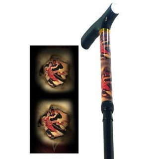 Dance with The Devil Folding Single Point Cane Health & Personal Care