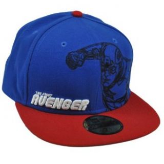 New Era Avengers Outline Captain America Cap   7 1/4 Clothing