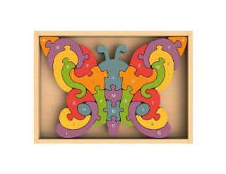 BeginAgain Butterfly A Z Puzzle Toys & Games