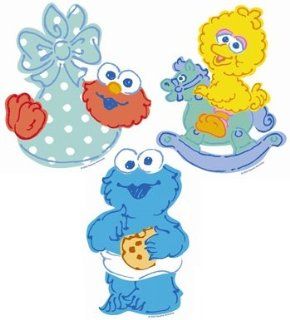Sesame Street Beginnings Dangling Decorations   3 Count Toys & Games
